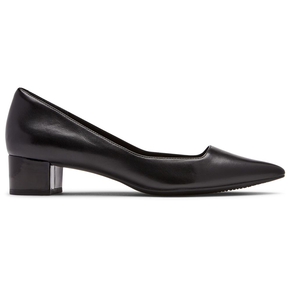 Rockport Canada Total Motion Gracie Heel - Womens Pumps Black (JLI731205)